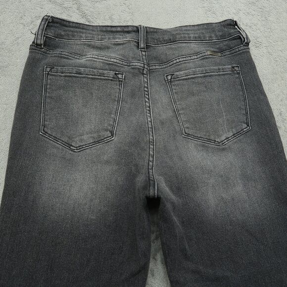 KanCan Jeans Junior's Size 11/29 Gray High-Rise Bootcut Denim 31" Inseam Stretch - Picture 14 of 16